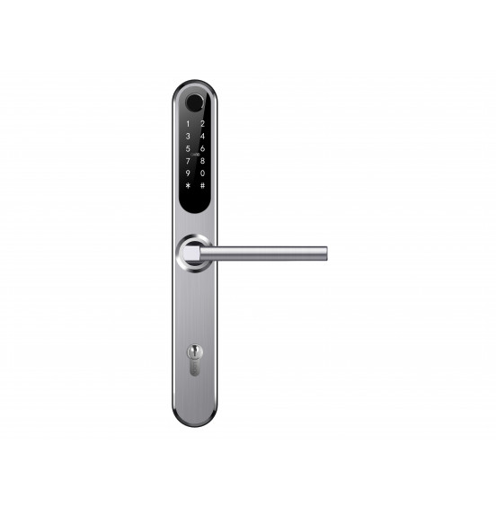 Комплект Novilock Home Slim SILVER с врезной частью 60/85 (240x22)