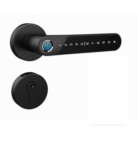 Комплект Novilock Home Fast BLACK с врезной частью 45/85 (240x22)