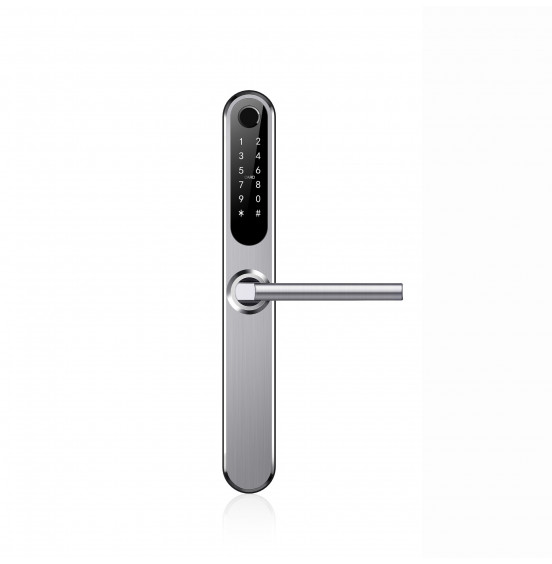 Комплект Novilock Smart Slim SILVER с врезной частью 60/85 (240x22)